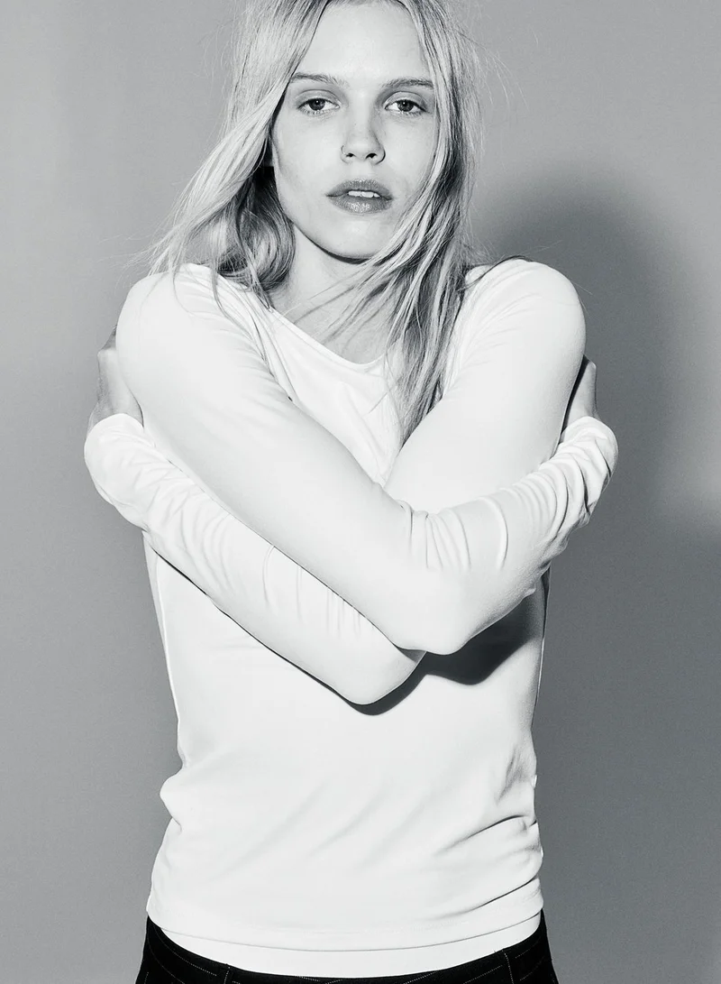 اتش اند ام Boat Neck Top