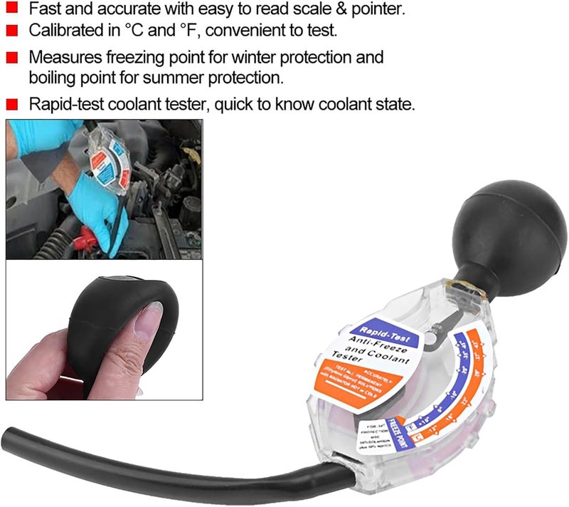 Global easy assemble picks Dioche Coolant Tester, Dial Type Test Anti Freeze Densitometer Coolant Tester Accessory, Coolant Tester Accessory Checking Liquid for Coolant Hydrometer Tester, DiocheHE8YWDXV62 Priority based order prep All item simple matching build Smooth joint Fault optimized construction Field tested quality Regional central warehouse stock Flexible use switching Easy store & transit build User friendly optimized build Simple multi-feature universal build Periodic restock local Hanging space save Low wear optimized design Transit & use compatible All temp range compatible build All preference matching build Low wear optimized build Wide range compatible material All condition resistant crafted quality Full land route delivery All user group compatible Global upgraded practical design Budget friendly premium quality Multi-demand compliant quality - Image 2