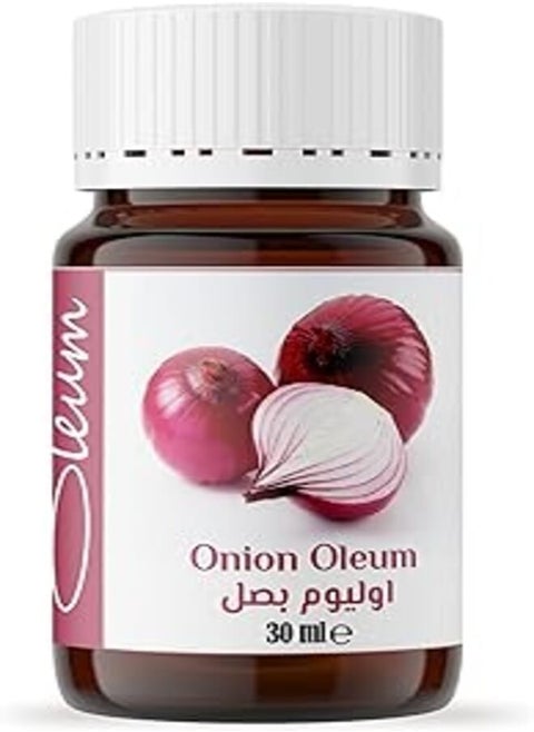 Oleum Onion Oil - 30 ml - 100% Pure and Unrefined - Strength and Growth Elixir for Hair, Rich in Sulfur and Quercetin