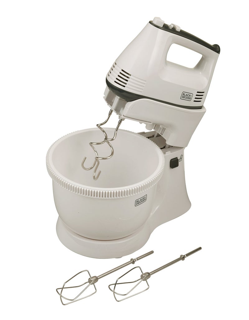 Black & Decker M700 Plastic Bowl Stand Mixer, 300 Watt