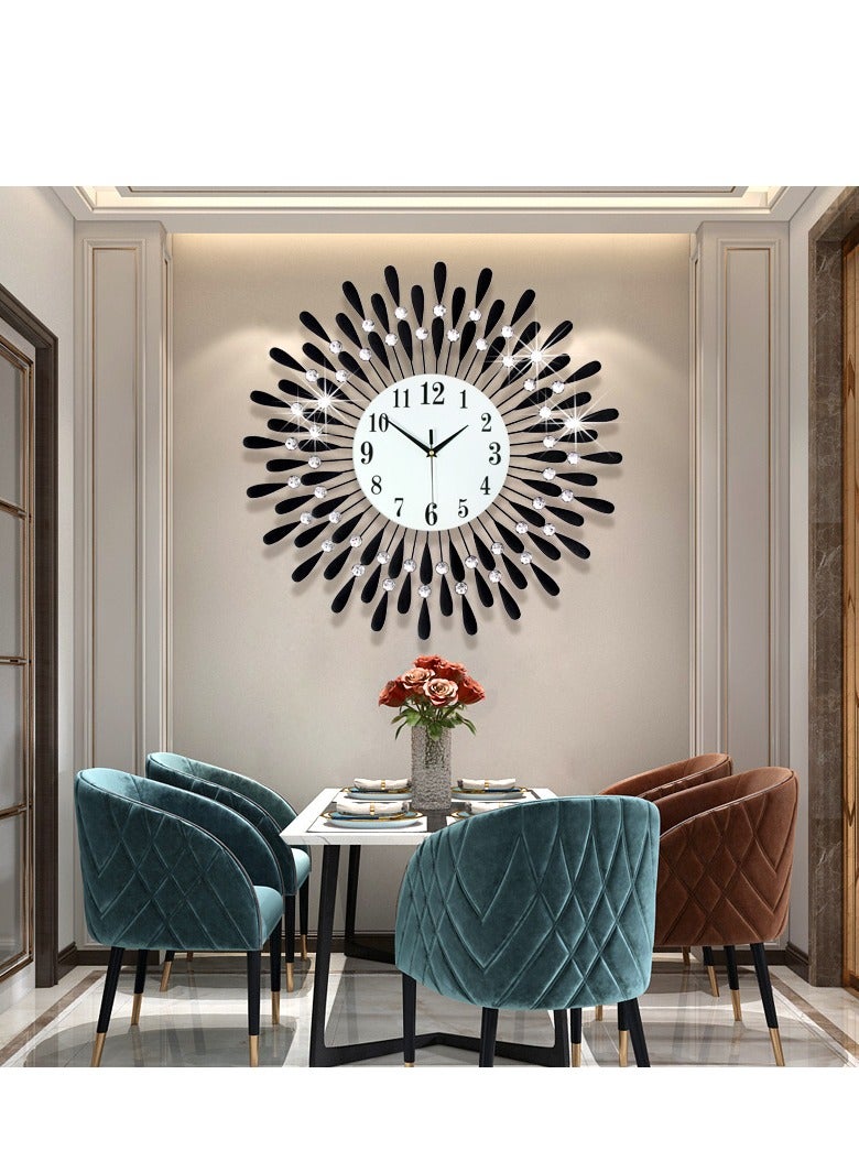 Personalized light luxury silent wall clock 60cm*60cm - Image 1