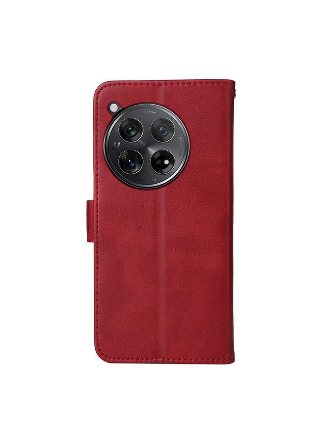 S-TOP Case For OnePlus 12R Classic Calf Texture Flip Leather Phone Case - Image 3