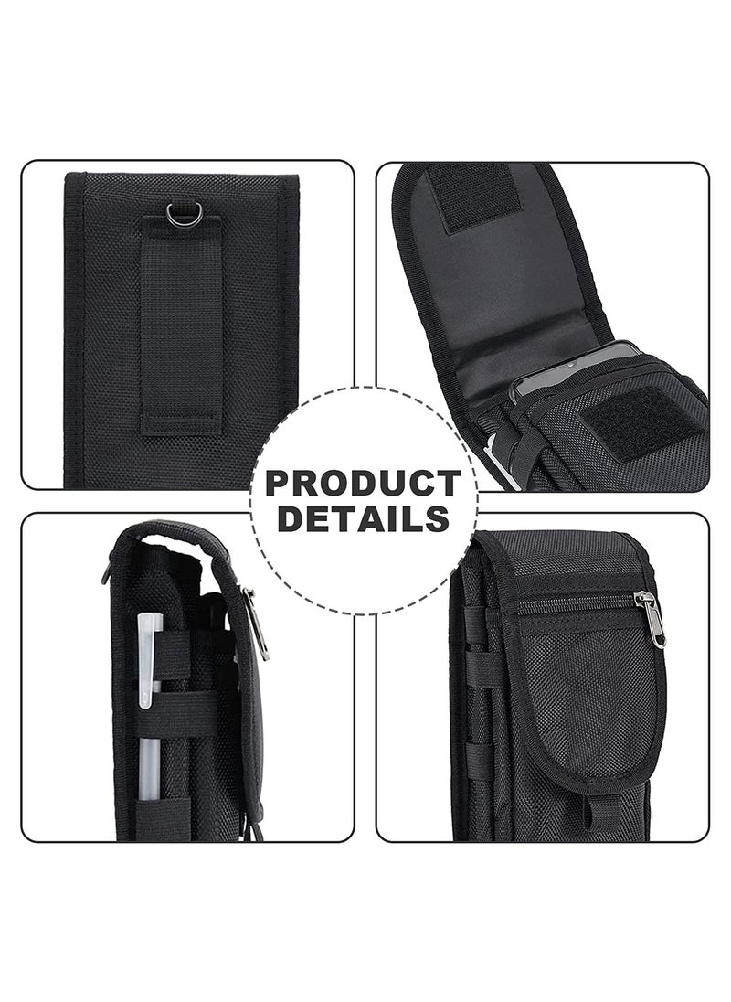 SYOSI - Belt Pouch Smartphone Pouch Waist Bag Tool Holder Pouch Cell Phone Holster Men Women Waist Pocket Gifts for Sports Hiking Camping Barbeque Rescue Work Tool Belt Attachment - Image 1