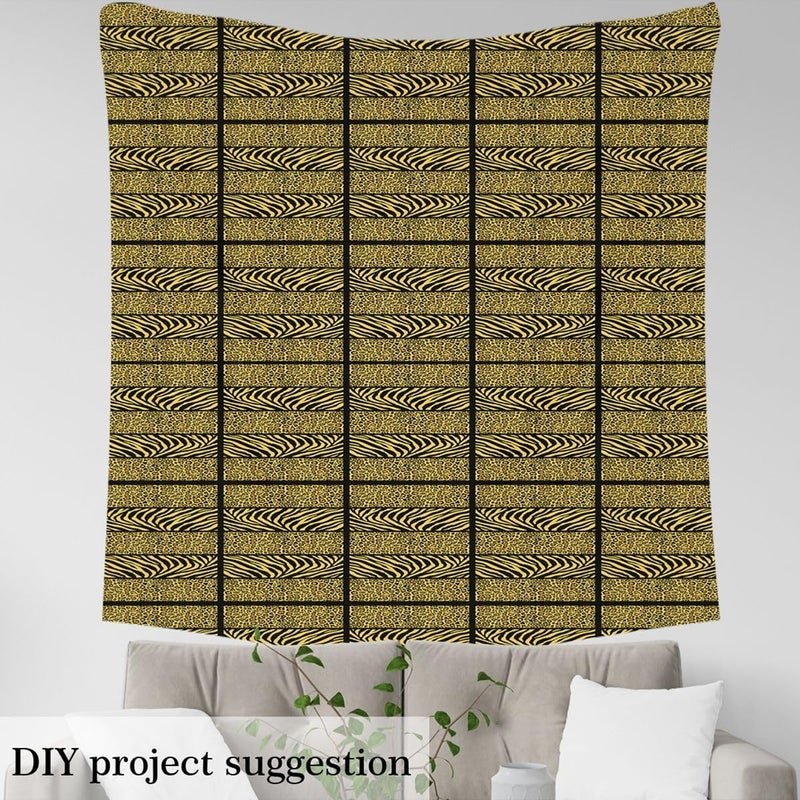 Cross part assemble fit Erosebridal Zebra Cheetah Print Upholstery Fabric Black Gold Leopard Outdoor Fabric By The Yard 2 Yard African Safari Animal Waterproof Fabrics for Chairs Wild Animal Skin DIY Decor All user friendly build KSA standard compatible design All-round unified build Fine polished finish Multi-market matching options Trendy economical quality Various color options All territory compatible build Dispersed regional warehouses Single & bulk storage compatible Temp & permanent project compatible Long lasting universal build Full land route delivery Sand resistant Anti slip Heat insulation layer Field tested quality One piece build Single & bulk use compatible Most item matching trendy design Remote area delivery Liquid tight joint Transit damage prevent build Tight fitted parts - Image 3