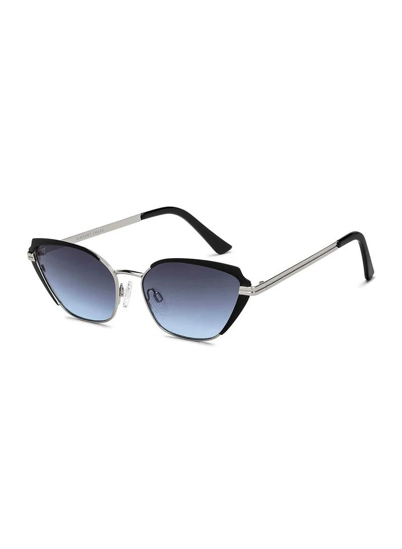 فينسينت تشيس Women's UV Protection Cat Eye Sunglasses - VC S15798 - Lens Size: 61 Mm