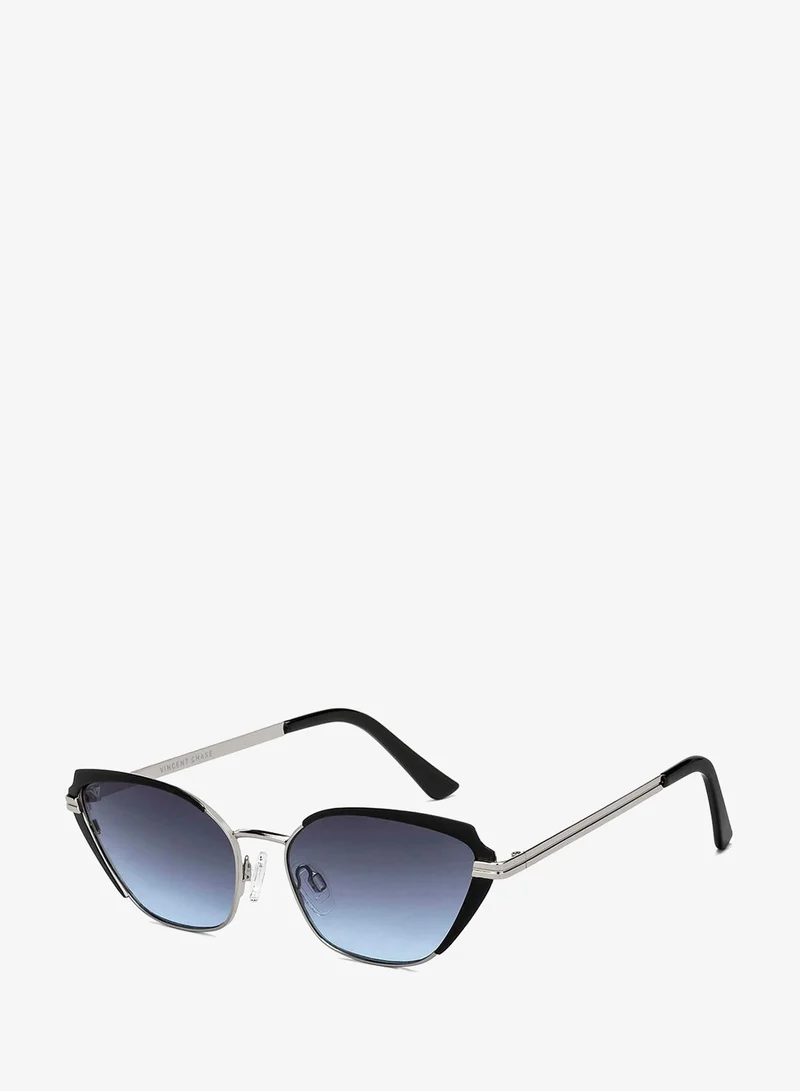 VINCENT CHASE Women's UV Protection Cat Eye Sunglasses - VC S15798 - Lens Size: 61 Mm