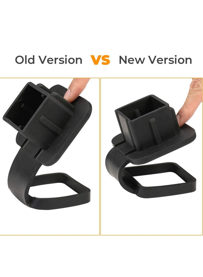 2 Inch Trailer Hitch Cover Tube Cover Plug Cap Rubber for 2 Inch Receiver Class 3 4 5 for Dodge Ram/Porsche, for Toyota/Ford, for Jeep/Chevrolet/Nissan, for ATV/UTV/Polaris (2 Pack) - Image 3