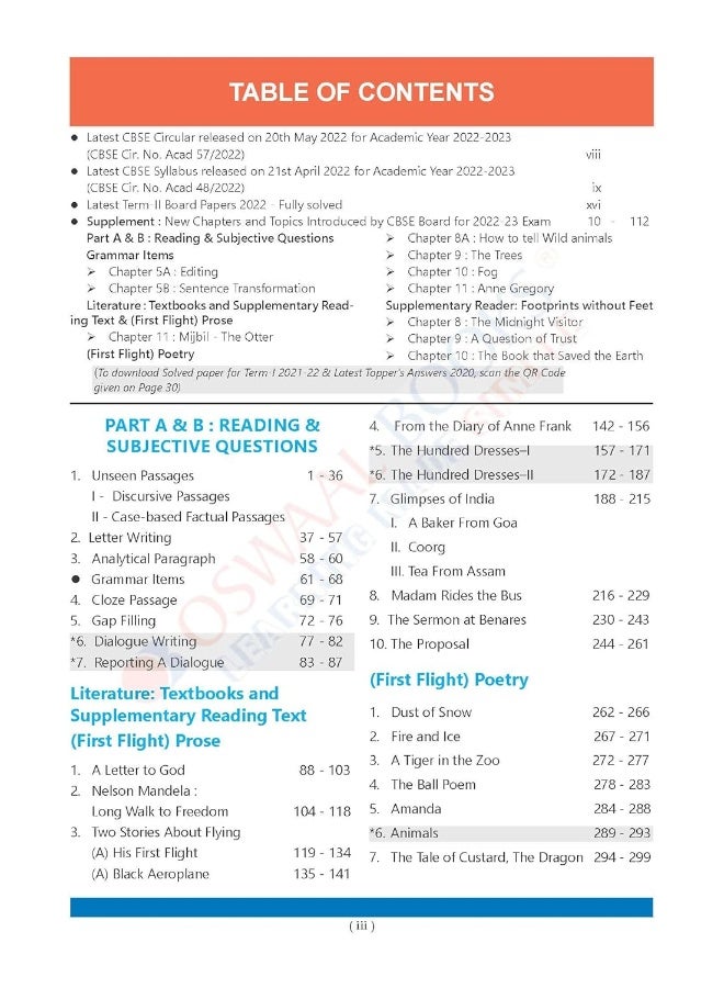 Oswaal CBSE One for All, English Lang. & Lit. - Image 5