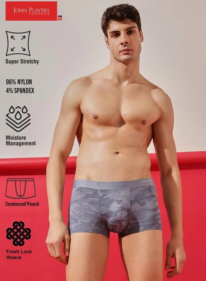 جون بلاير Light Blue Camouflage Trunk