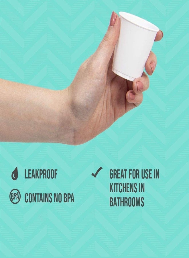 SOLO Cup Plastic Bath Refill Cups, White, 3 Ounce, 600 Count, 150 Count (Pack of 4) - Image 5