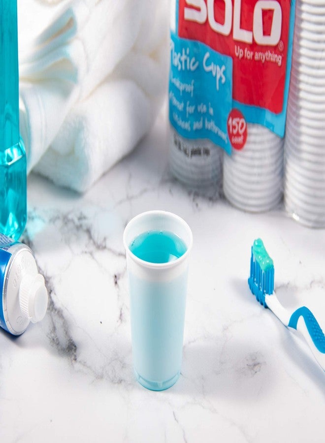 SOLO Cup Plastic Bath Refill Cups, White, 3 Ounce, 600 Count, 150 Count (Pack of 4) - Image 3