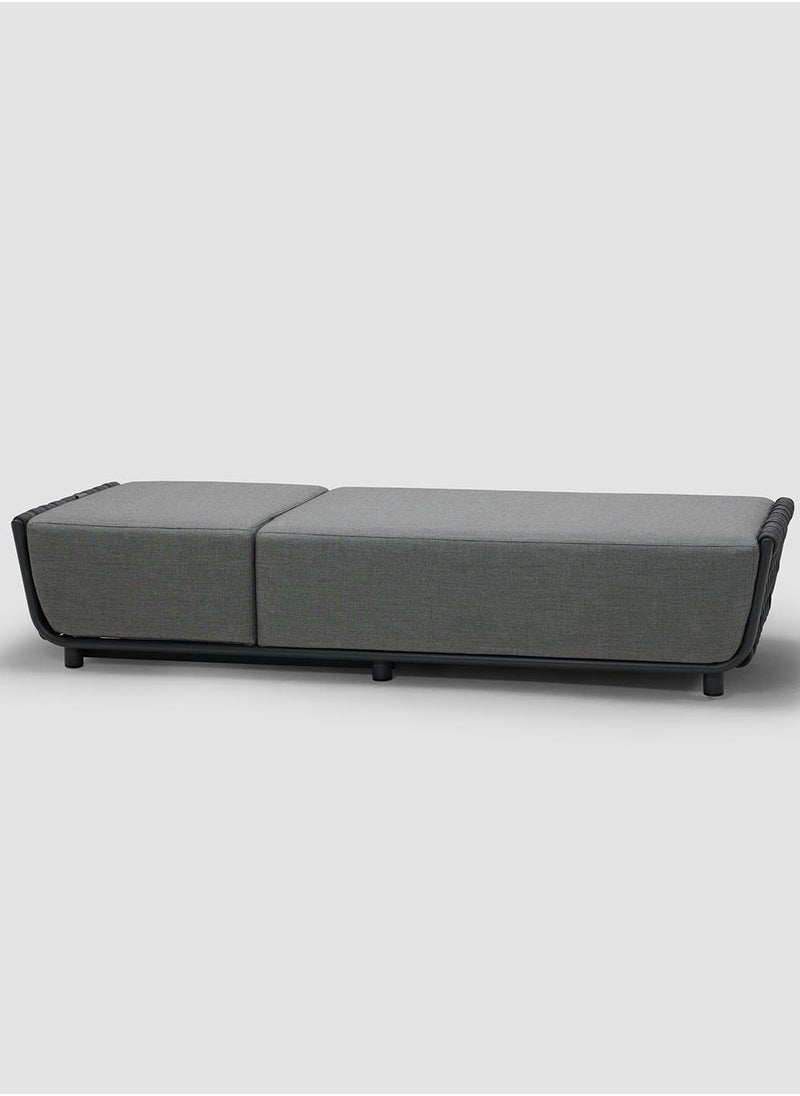 AL HUZAIFA FURNITURE Hug Outdoor Chaise Lounge Fully Upholstered  - Image 3