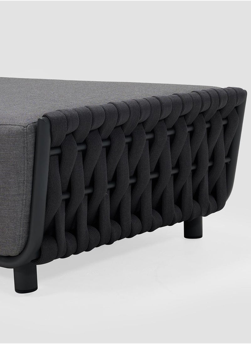 AL HUZAIFA FURNITURE Hug Outdoor Chaise Lounge Fully Upholstered  - Image 4