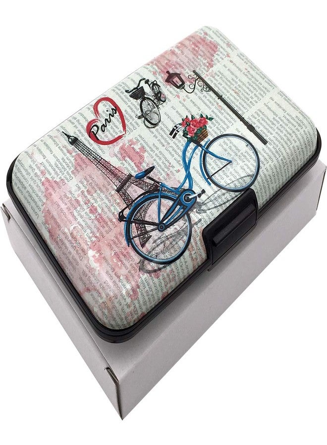 BFL RFID Credit Card Holder for Women or Men, Theft Proof Credit Card Holder, Slim Design Fits in Pocket (Bicycle) - Image 5