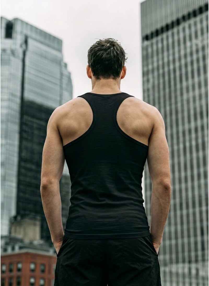Eiffel Sleevless Top for men  Undershirts,pack of 1 ,Comfortable Syrian Cotton - Image 2