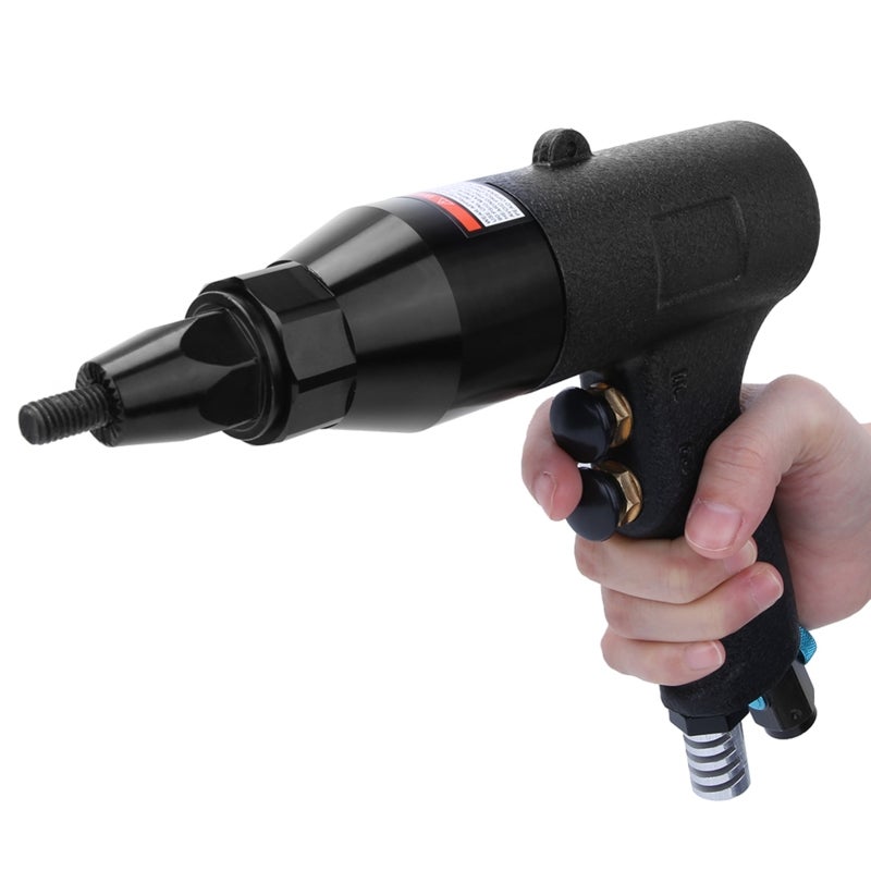 Air Rivet Gun M6-M8 750rpm Thread-Screw Quick Tip Replacement - Industrial-Grade Labor-Saving Compressed Air - Adjustable Rotation for Efficient Riveting - Image 2
