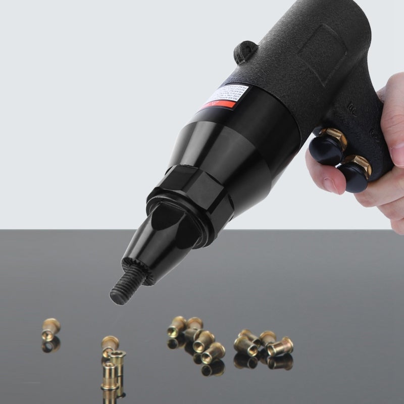 Air Rivet Gun M6-M8 750rpm Thread-Screw Quick Tip Replacement - Industrial-Grade Labor-Saving Compressed Air - Adjustable Rotation for Efficient Riveting - Image 4