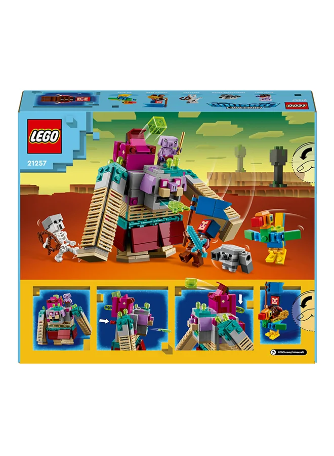 ليغو 21257 Minecraft Legends The Devourer Showdown Set Featuring Popular Characters, Action Hero Figure Toy For Kids And Gamers, Gift For Boys And Girls 8 Years Old And Over (420 Pieces)