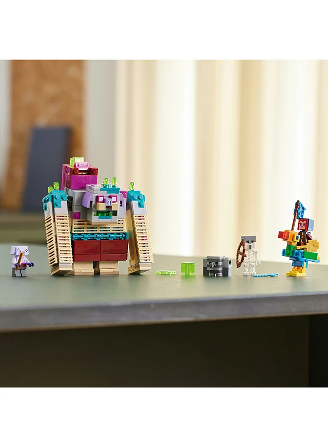 ليغو 21257 Minecraft Legends The Devourer Showdown Set Featuring Popular Characters, Action Hero Figure Toy For Kids And Gamers, Gift For Boys And Girls 8 Years Old And Over (420 Pieces)