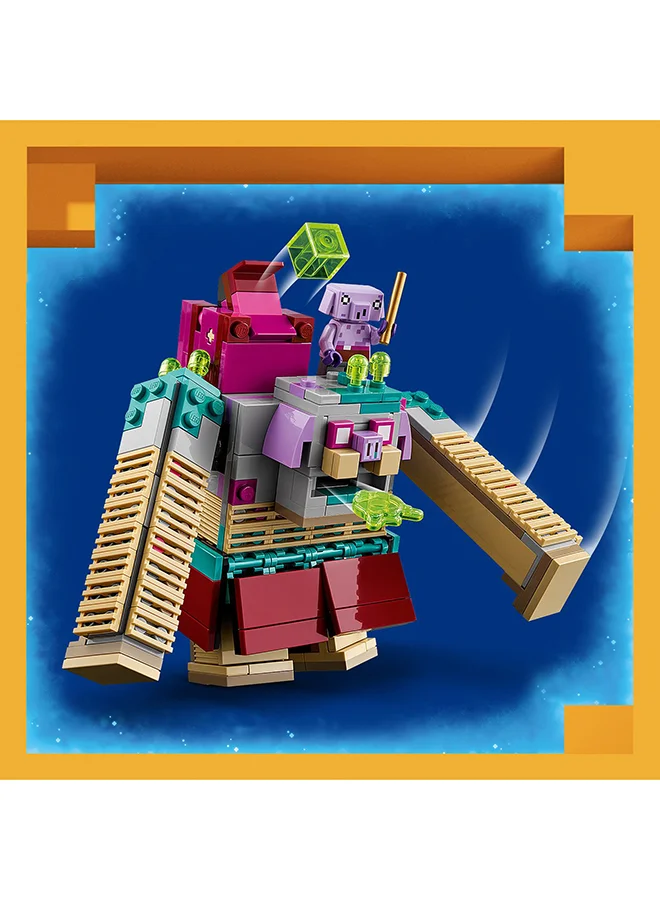 ليغو 21257 Minecraft Legends The Devourer Showdown Set Featuring Popular Characters, Action Hero Figure Toy For Kids And Gamers, Gift For Boys And Girls 8 Years Old And Over (420 Pieces)