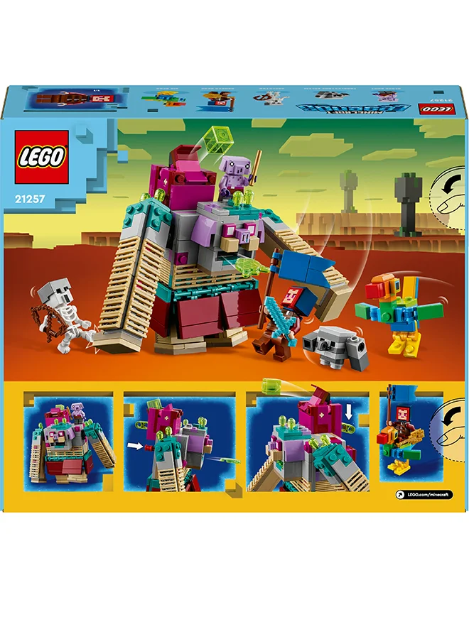 ليغو 21257 Minecraft Legends The Devourer Showdown Set Featuring Popular Characters, Action Hero Figure Toy For Kids And Gamers, Gift For Boys And Girls 8 Years Old And Over (420 Pieces)