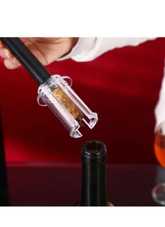Excefore Air Pressure Pump Bottle Opener with Foil Cutter, Aerator Pourer,Vacuum Stopper(4PCS), Simple Cork Remover, Efficient Corkscrew Bottle Opener, Great for Wine Lovers, Perfect Wine Gift  - Image 5