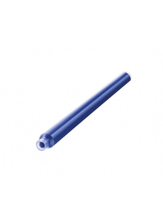 Pelikan 4001 GTP/5 Ink Cartridges for Fountain Pens, Royal Blue, 1.4ml, 5 Pack (310748) - Image 2