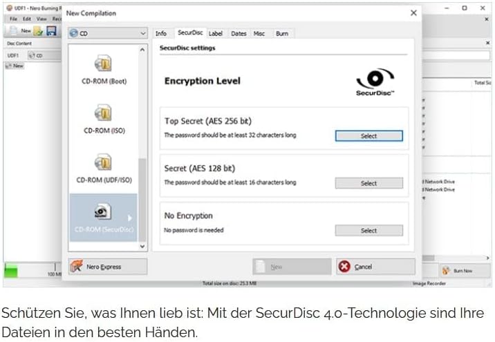 Original: Burning ROM on USB drive | Typing Software - Write - Copy - Tear - Movie, Photo, Music & Data Backup | CD DVD BluRay for Windows 11/10 / 8.1/7 | License Key for PC - Image 5