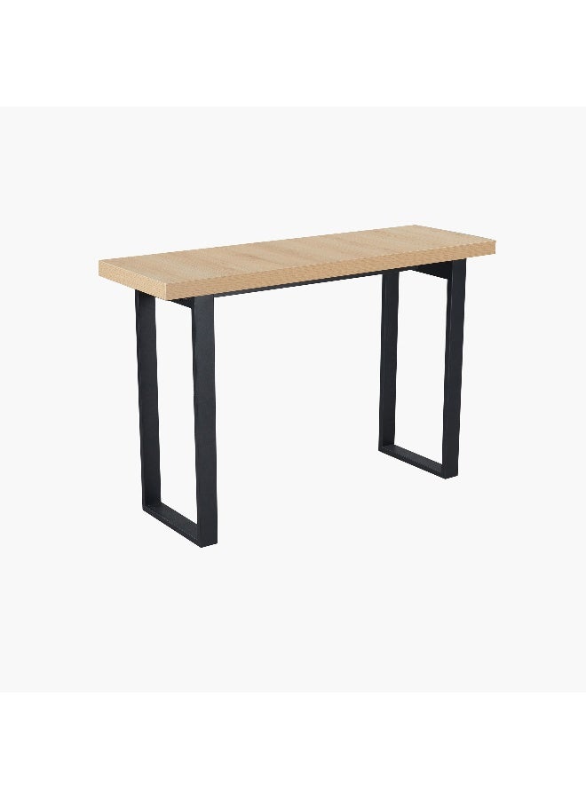 Home Box Iris Console Table - Natural Wood Finish - Image 3