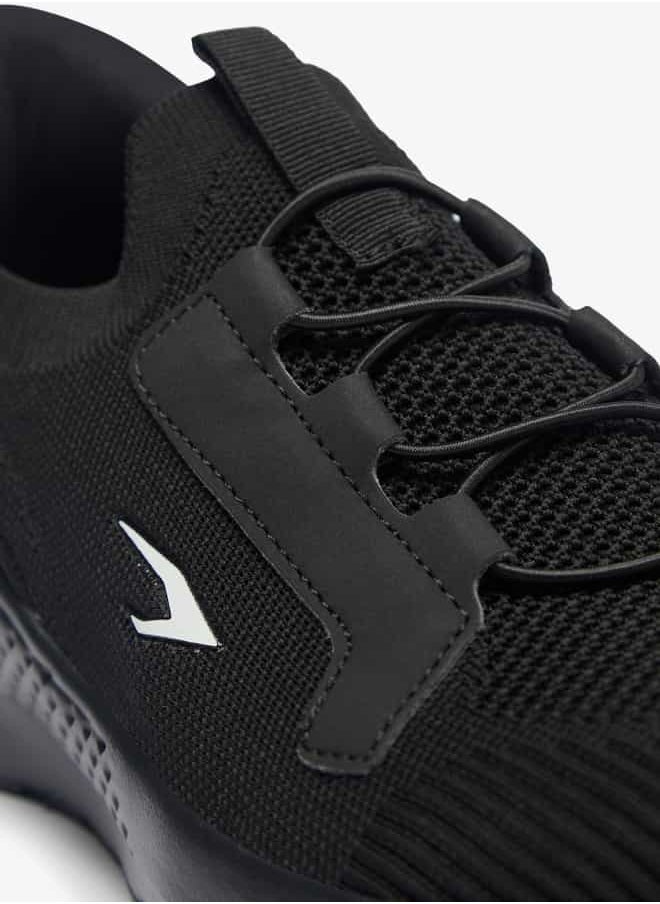 Dash - Men Panelled Lace-Up Sports Shoes - Image 1