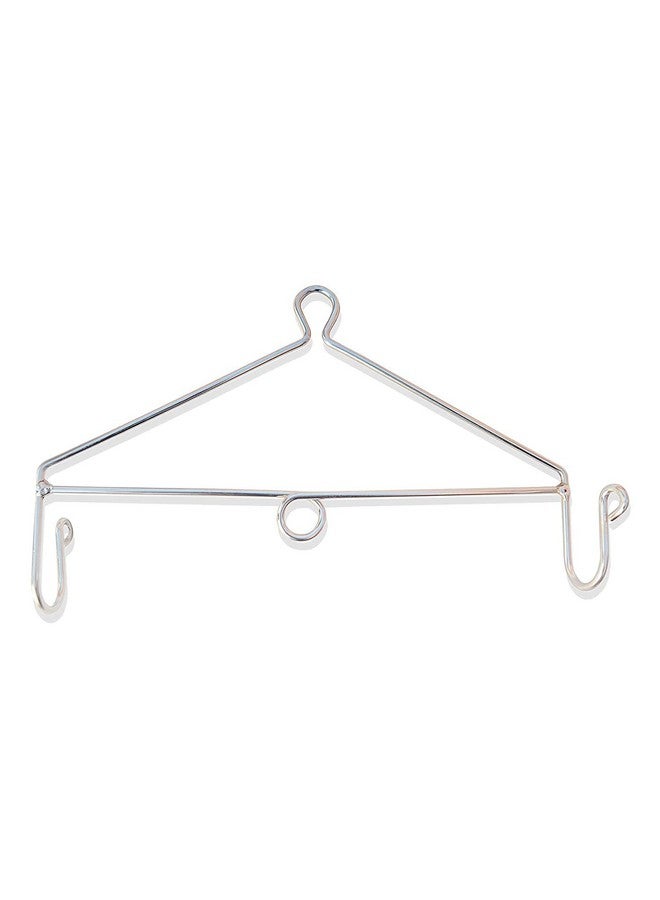 Spring For Baby Cradle Spring For Swing, Infant Jhula Swing Stainless Steel Spring Set Triangle, Spring For Hanging Cralde, Thottil Hook (Hanger Capacity= 10 Kgs) - 6 Cm, 5 Cm