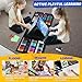 AOTEMOON All in One Art Supplies Art Kit Includes Origami PaperCutting Crafts Easel Colored Pencils Crayons Drawing Book Coloring Book Watercolor Markers and More Art Set for Kids Girls Boys Black - Image 4