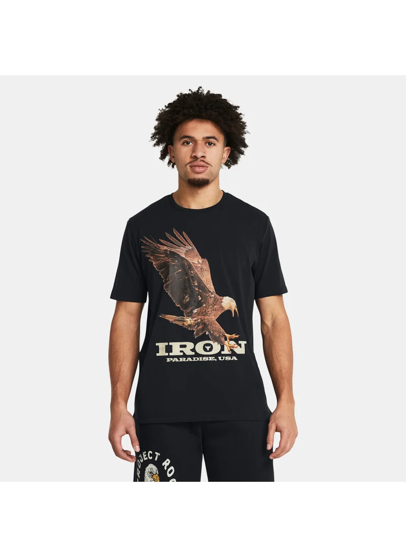UNDER ARMOUR Men's Project Rock Eagle T-Shirt