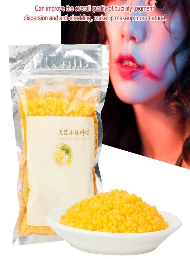 Entatial Natural Candelilla Wax Cera Bellina Wax Candelilla Wax, Wax Candillia Wax Candelila Wax for Lipstick Gift Home Woman(100g/bag) - Image 3