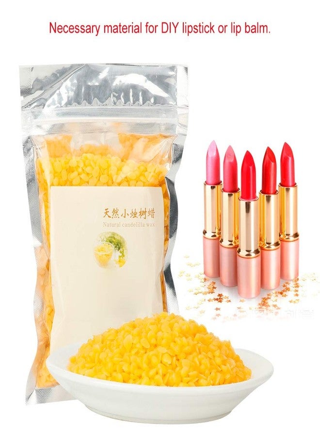 Entatial Natural Candelilla Wax Cera Bellina Wax Candelilla Wax, Wax Candillia Wax Candelila Wax for Lipstick Gift Home Woman(100g/bag) - Image 4
