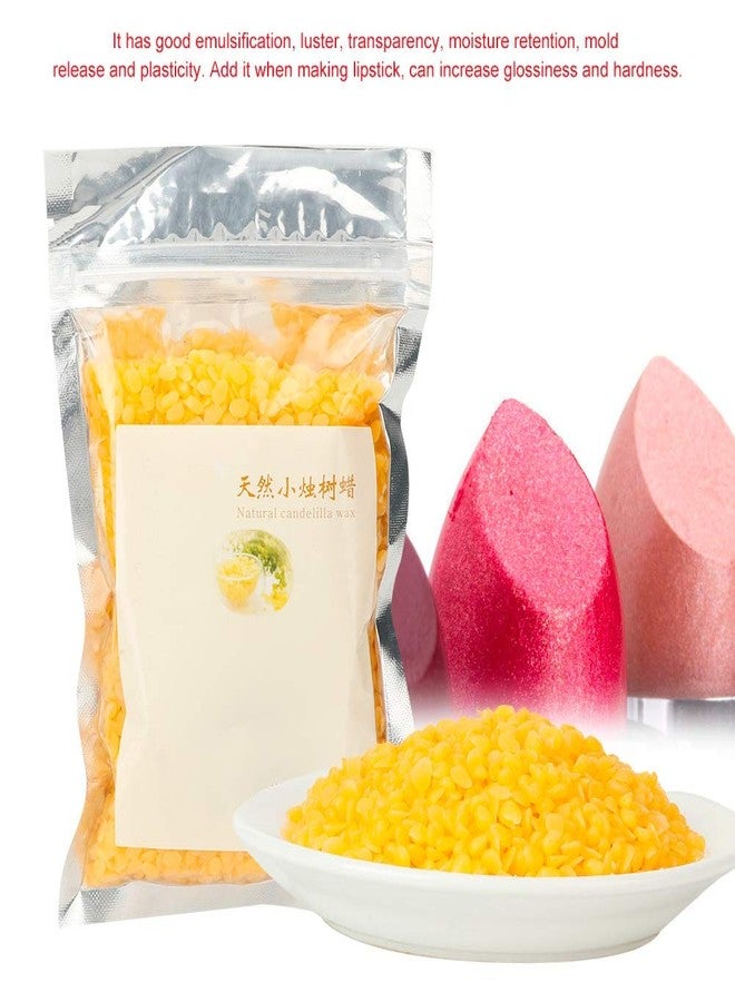 Entatial Natural Candelilla Wax Cera Bellina Wax Candelilla Wax, Wax Candillia Wax Candelila Wax for Lipstick Gift Home Woman(100g/bag) - Image 5