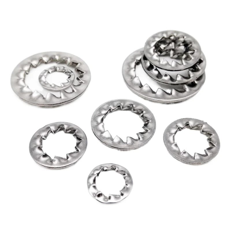 Stainless Steel Internal Toothed Lock Washer Shakeproof Gasket M5 20PCS - Image 4