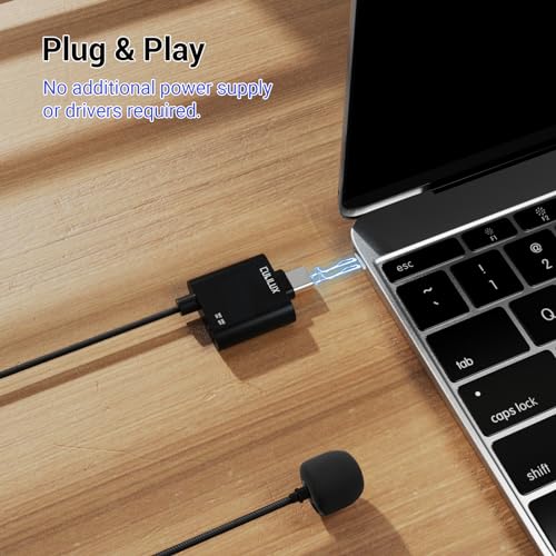 Cubilux USB C Microphone, Active Noise Cancellation Type C Lavalier Lapel MIC for Vlog, YouTube TikTok, Compatible with iPad Pro, iPad 10, iPad Air 5/4, Samsung S24/S23/S22 Pixel 8/7/6 Pro More - Image 5