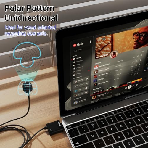 Cubilux USB C Microphone, Active Noise Cancellation Type C Lavalier Lapel MIC for Vlog, YouTube TikTok, Compatible with iPad Pro, iPad 10, iPad Air 5/4, Samsung S24/S23/S22 Pixel 8/7/6 Pro More - Image 4