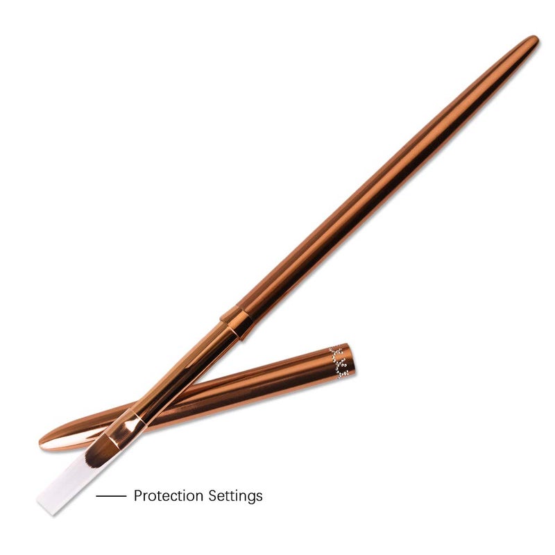 SILPECWEE 1Pc Kolinsky Acrylic Nail Art Brush UV Gel Builder Nail Painting Pen Salon DIY Manicure Accessories - Image 3