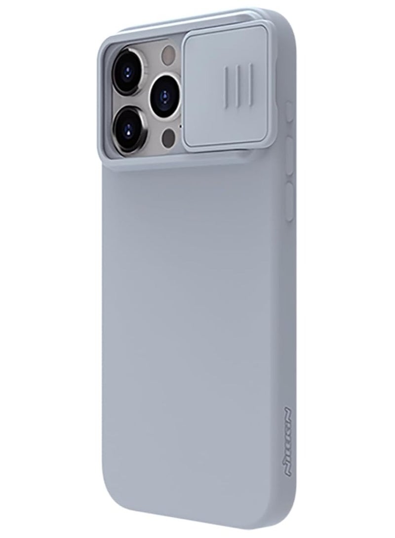 Nillkin CamShield Silky silicon case for Apple iPhone 15 Pro 6.1 (2023)-Star Grey - Image 3