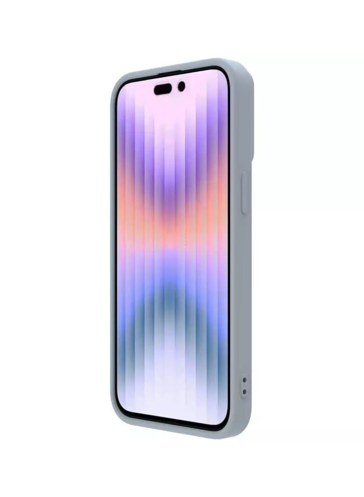 Nillkin CamShield Silky silicon case for Apple iPhone 15 Pro 6.1 (2023)-Star Grey - Image 4