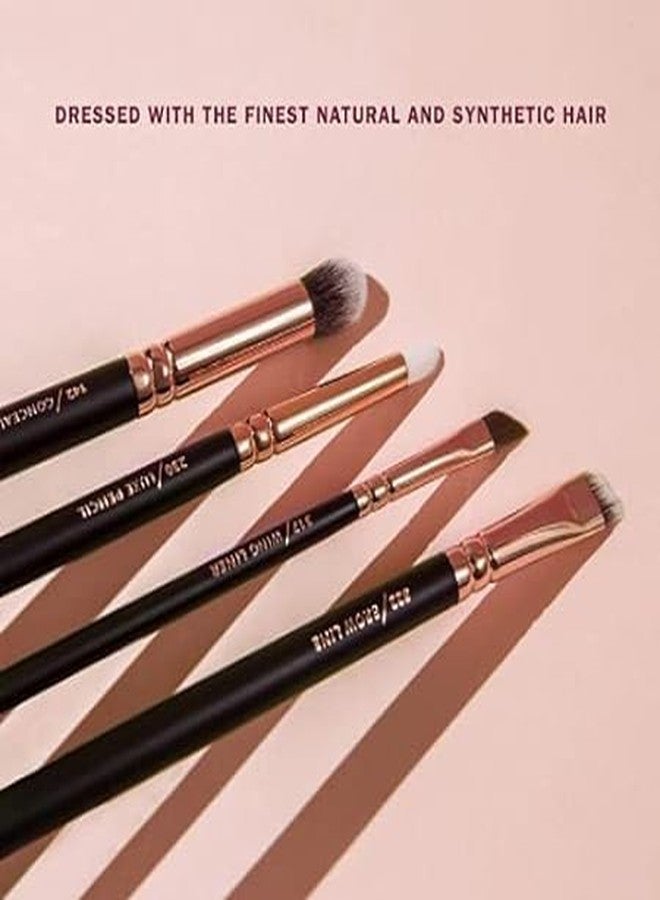 BANIRA Makeup Brushes Premium Synthetic Foundation Powder Concealers Eye Shadows Makeup 15 Pcs Brush Set Rose Golden - Image 3