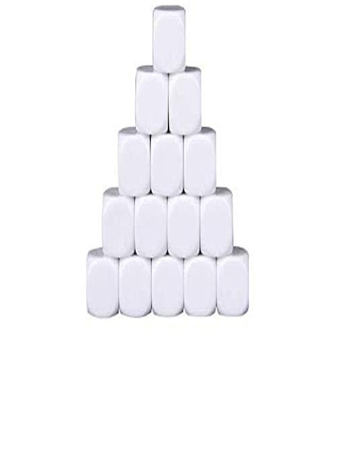 HLLMX 40PCS Blank Dice Perfect for Games with DIY Stickers for Instructional Game Counting or Entertainment - Image 1