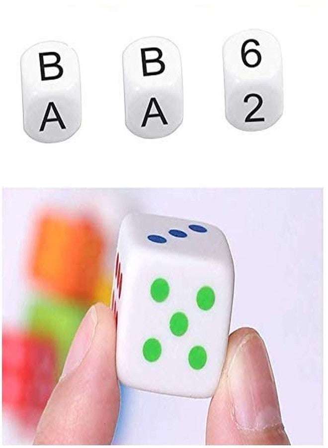 HLLMX 40PCS Blank Dice Perfect for Games with DIY Stickers for Instructional Game Counting or Entertainment - Image 4