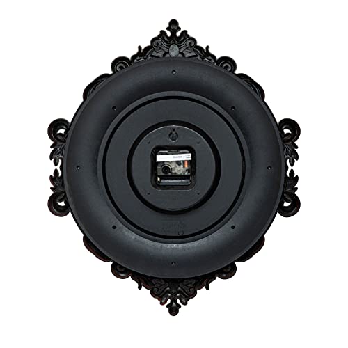 Harbour Analog Latest Stylish New Models Wall Clock for Home Living Room Hall Bedroom (Size Height 48 CM X Width 41 CM) Mz Hb 911 wla 2-Brown,Plastic - Image 4