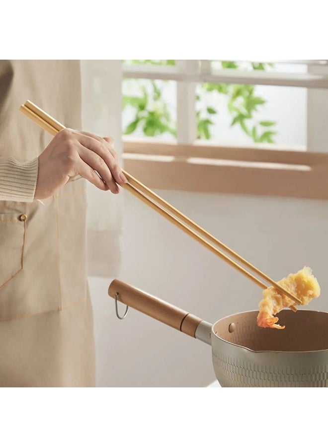 Korean Wooden Chopsticks, 10-Pack - Image 2