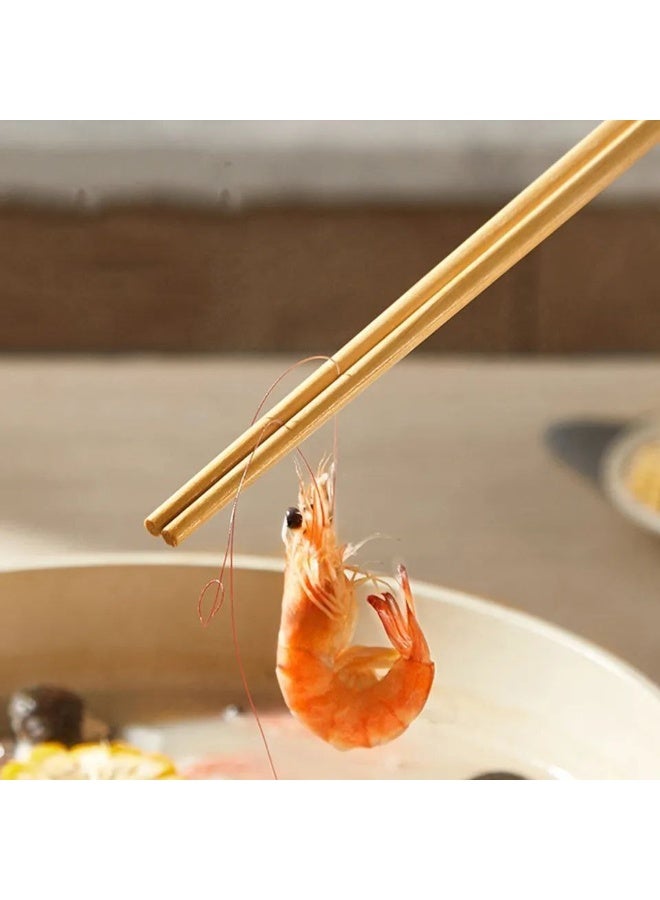 Korean Wooden Chopsticks, 10-Pack - Image 1