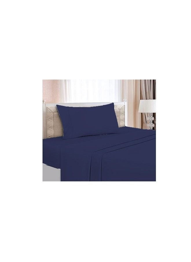 Banotex - Double bed sheet set with elasticated edges made of 100 percent super soft cotton provides the perfect finishing touch is comfortable durable and beautiful - Image 1