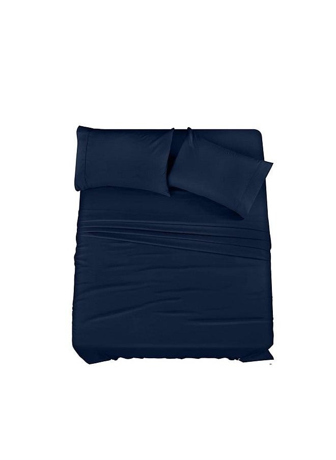 Banotex - Double bed sheet set with elasticated edges made of 100 percent super soft cotton provides the perfect finishing touch is comfortable durable and beautiful - Image 1